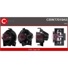 CBW77019AS CASCO Вентилятор салону
