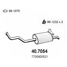 40.7054 ASSO Глушник вихлопних газів кінцевий