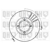 BDC4582 QUINTON HAZELL Гальмівний диск