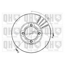 BDC4582 QUINTON HAZELL Гальмівний диск