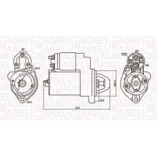 063720612010 MAGNETI MARELLI Стартер