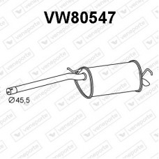 VW80547 VENEPORTE Глушник вихлопних газів кінцевий