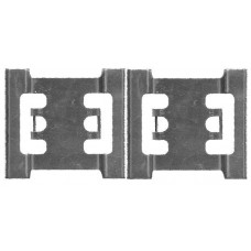 8DZ 355 205-141 HELLA Комплектуючі колодки дискового гальма