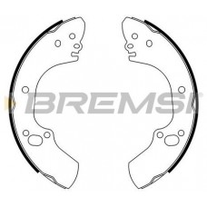 GF0707 BREMSI Комплект гальмівних колодок