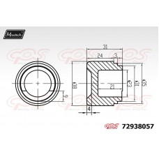 72938057 MAXTECH Поршень корпус скоби гальма