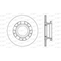 BDA2737.10 OPEN PARTS Гальмівний диск