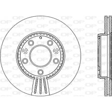 BDR2135.20 OPEN PARTS Гальмівний диск