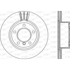 BDA2329.20 OPEN PARTS Гальмівний диск