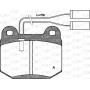 BPA0014.01 OPEN PARTS КомплеК т гальмівних колодок, дискове гальмо