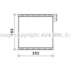 FTV442 AVA QUALITY COOLING Випарник кондиціонера