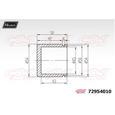 72954010 MAXTECH Поршень корпус скоби гальма