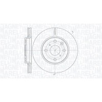 361302040124 MAGNETI MARELLI Гальмівний диск