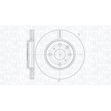 361302040124 MAGNETI MARELLI Гальмівний диск