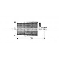 BWV365 AVA QUALITY COOLING Випарник кондиціонера
