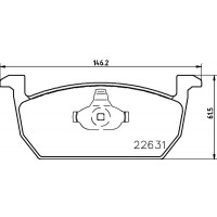 MDB3982 MINTEX Комплект гальмівних колодок дисковий гальм