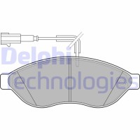 LP1992 DELPHI DELPHI CITROEN Гальм колодки передн.Jumper,Fiat Ducato,Peugeot 06-