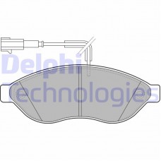 LP1992 DELPHI DELPHI CITROEN Гальм колодки передн.Jumper,Fiat Ducato,Peugeot 06-
