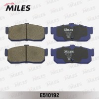 E510192 MILES Комплект гальмівних колодок дисковий гальм