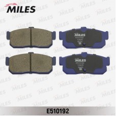 E510192 MILES Комплект гальмівних колодок дисковий гальм