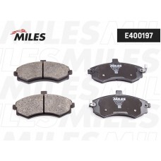 E400197 MILES Комплект гальмівних колодок дисковий гальм
