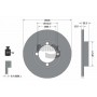 BDS1388 BENDIX Braking Гальмівний диск