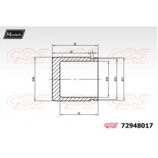 72948017 MAXTECH Поршень корпус скоби гальма