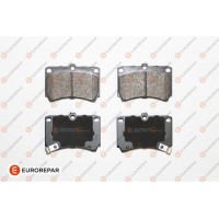 1617268180 EUROREPAR Комплект гальмівних колодок дисковий гальм