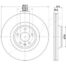 DI-0925 JAPANPARTS Гальмівний диск