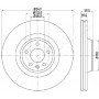 DI-0925 JAPANPARTS Гальмівний диск