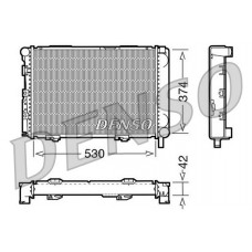 DRM17025 DENSO Радіатор охолодження двигуна
