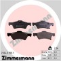 23640.190.1 ZIMMERMANN Комплект гальмівних колодок дисковий гальм