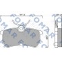FO 668781 FOMAR Friction Комплект гальмівних колодок дисковий гальм
