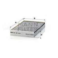 CUK 26 005 MANN-FILTER Фільтр повітря у внутрішньому просторі