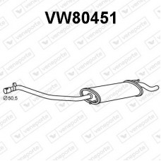 VW80451 VENEPORTE Глушник вихлопних газів кінцевий