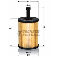 OL0259E TECNECO FILTERS Масляний фільтр