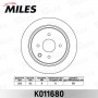K011680 MILES Гальмівний диск