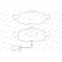 WBP21395A WAGNER Комплект гальмівних колодок дисковий гальм