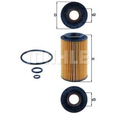 OX 153/7D1 KNECHT Масляний фільтр