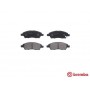 P 56 070 BREMBO Комплект гальмівних колодок дисковий гальм