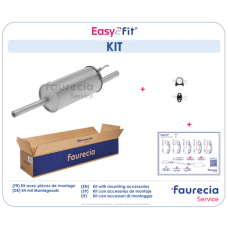 FS16001 Faurecia Глушник вихлопних газів кінцевий