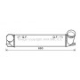 BWA4473 AVA QUALITY COOLING Интеркулер