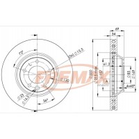 BD3323 FREMAX BRAKE DISC HIGH CARBON, LEFT