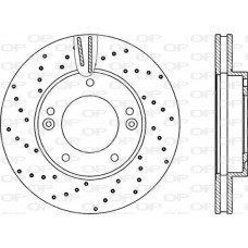 BDRS2240.25 OPEN PARTS Гальмівний диск