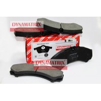DBP1102 DYNAMATRIX Комплект гальмівних колодок дисковий гальм