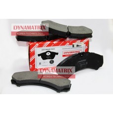 DBP1102 DYNAMATRIX Комплект гальмівних колодок дисковий гальм