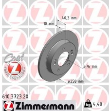 610.3723.20 ZIMMERMANN Гальмівний диск