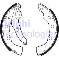 LS1880 DELPHI Комплект гальмівних колодок