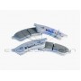 MRP-2W03 MDR Комплект гальмівних колодок дисковий гальм