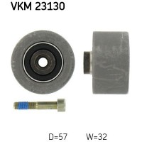 VKM 23130 SKF Паразитный / Ведущий ролик, Зубчастий ремінь