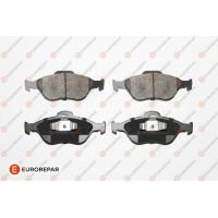 1617256180 EUROREPAR Комплект гальмівних колодок дисковий гальм
